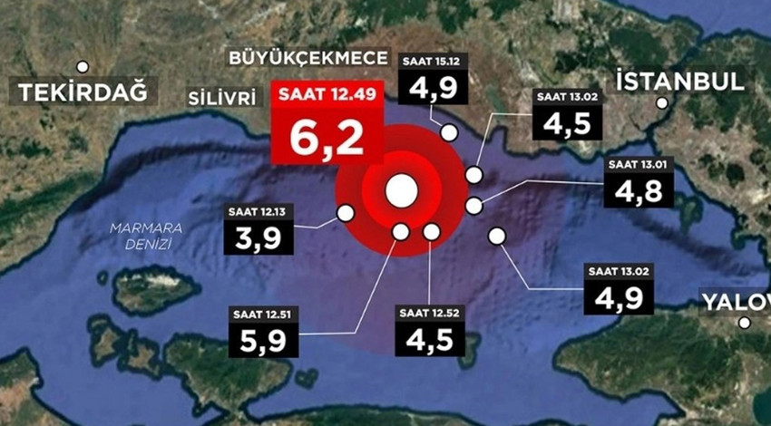 AFAD duyurdu! İstanbul'da kaç artçı deprem meydana geldi?