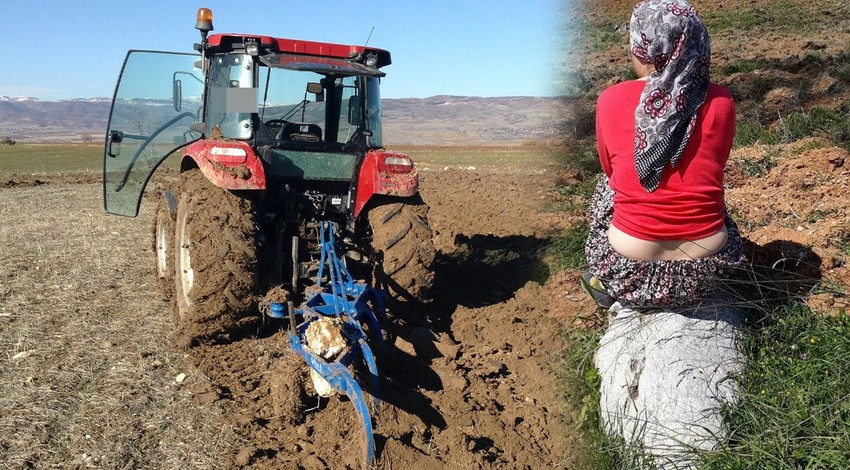 Yozgat'ta 10 dönümlük tarlasını süren vatandaşın toprağı sürerken traktörün pulluğuna takıldı. Aşağı inip bakınca resmen hayrete düştü