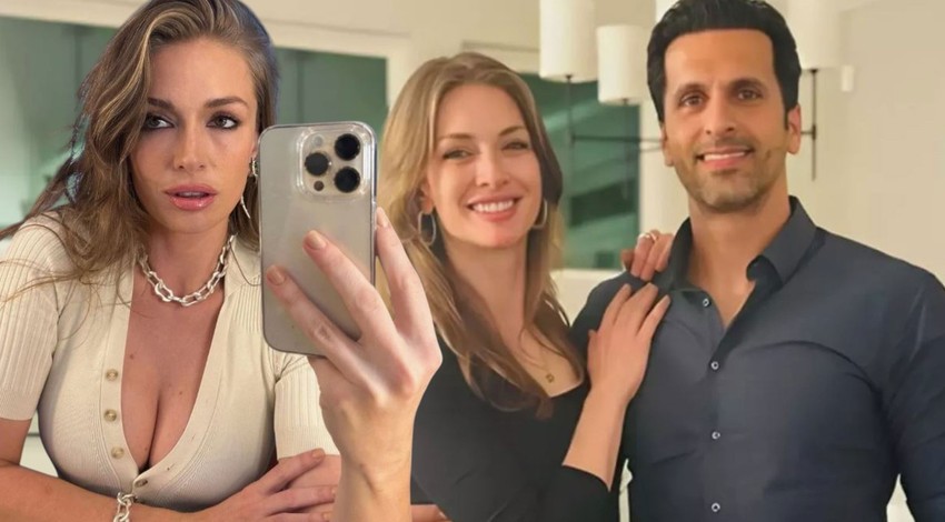 Yasemin Kay Allen ile Erdal Kaya'dan aşk pozu! Sevgilisini öpmelere doyamadı