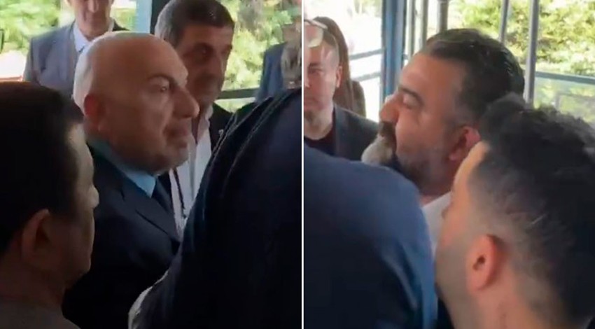 Fenerbahçe Yüksek Divan Kurulu toplantısında gerginlik! Hakan Bilal Kutlualp ile Ümit Özat arasında tartışma
