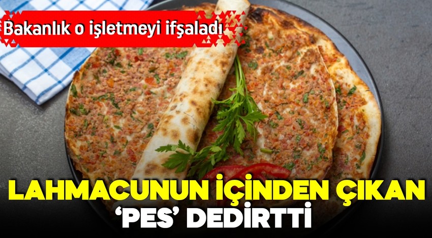 Bakanlık taklit ve tağşiş listesini güncelledi! Lahmacunun içine koyduğu 'pes' dedirtti
