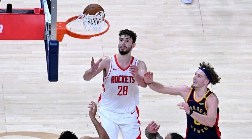 Alperen Şengün’ün 31 sayısı yetmedi! NBA play-off’unda Rockets, Warriors’a diş geçiremedi!