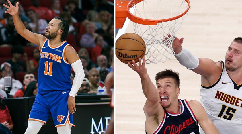 NBA play-off’unda Knicks turladı, Clippers seriyi 7.maça taşıdı