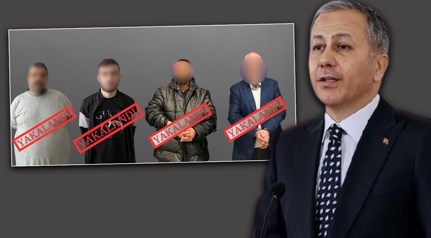 Bakan Yerlikaya 'Bizden kaçamayacaklar' diyerek duyurdu! 4 kritik isim yakalanarak Türkiye'ye getirildi