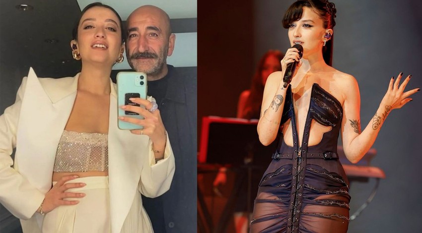Eşiyle aralarındaki yaş farkı gündem olmuştu! Melike Şahin'den sahnede ilan-ı aşk