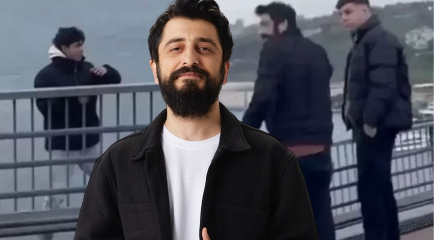 Köprüde intihar girişiminde bulunan genci 'Röportaj Adam' ikna etti! O anlar sosyal medyada gündem oldu