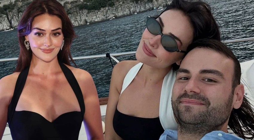 Güzel oyuncu Esra Bilgiç'ten romantik paylaşım! Faruk Sabancı'ya olan aşkını gözler önüne serdi