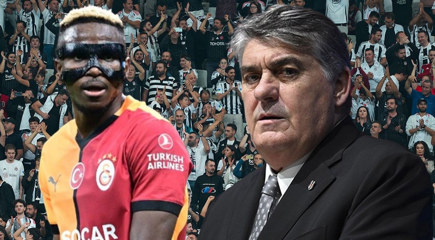 Beşiktaş Başkanı Serdal Adalı’dan transfer çıkışı! Yıldız futbolcuya kapıyı kapattı: "60 milyon Euro verir Osimhen'i alırım"