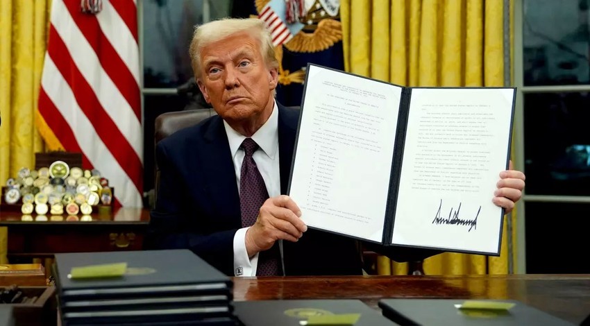 Donald Trump'tan dikkat çeken karar: "Ülkemiz tarihinin en önemli kararnamelerinden" sözleriyle duyurdu