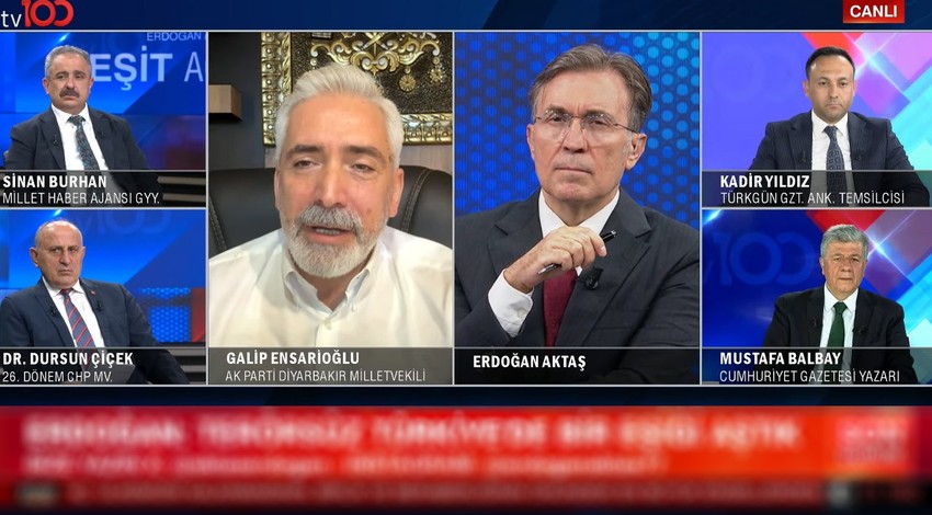 Galip Ensarioğlu PKK'nın fesih kararı sonrası tv100’e konuştu: "Tarihi bir fırsat yakaladık"