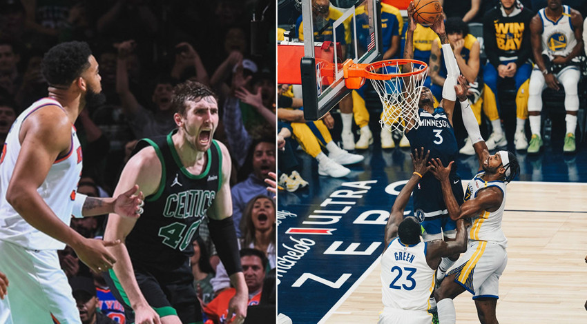 NBA play-off’u nefes kesti! Timberwolves finale yükseldi, son şampiyon Celtics pes etmedi