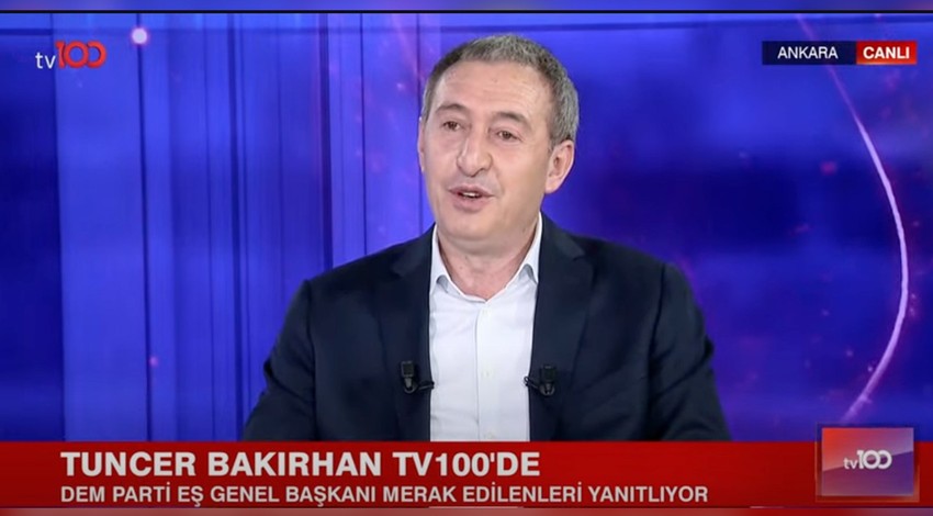 DEM Parti Eş Genel Başkanı Tuncer Bakırhan'dan tv100'de önemli açıklamalar: Özerklik mi istiyorlar?