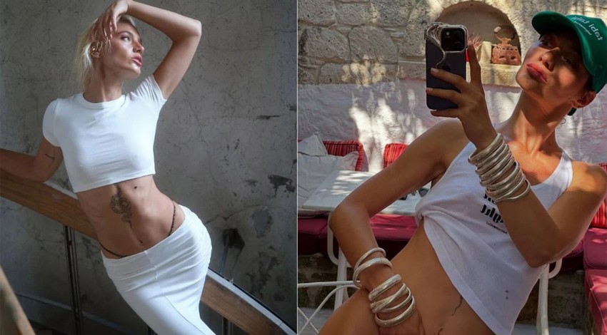 Yaz sezonunu Fethiye'de açan Gülcan Arslan'dan cesur paylaşım! Üstsüz poz verdi, o hali sosyal medyayı kasıp kavurdu