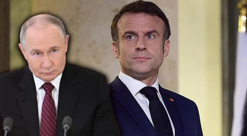 Macron'dan Putin'e sert tepki: "Kabul edilemez!"