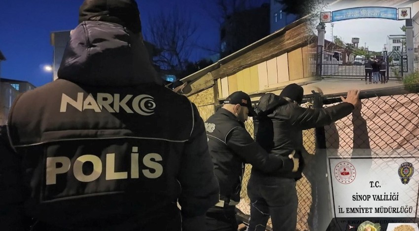 Sinop'ta uyuşturucu ve sahte para operasyonu: 3 kişi tutuklandı, 1 kişi gözaltına alındı!
