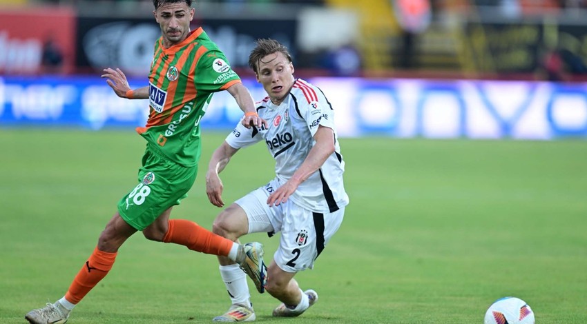 Beşiktaş, Alanyaspor deplasmanında istediğini alamadı
