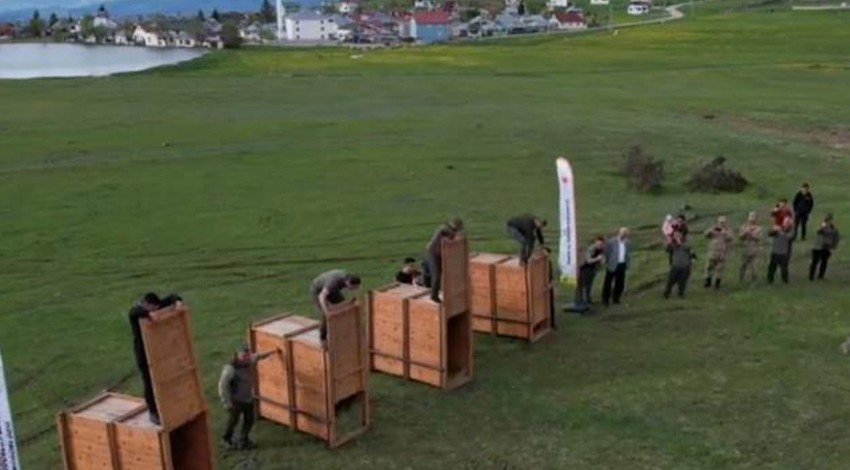 Samsun’dan Ordu'ya 4 tanesi kafesler içinde özel koruma ile getirildi. Daha sonra 4 tanesi doğaya salındı