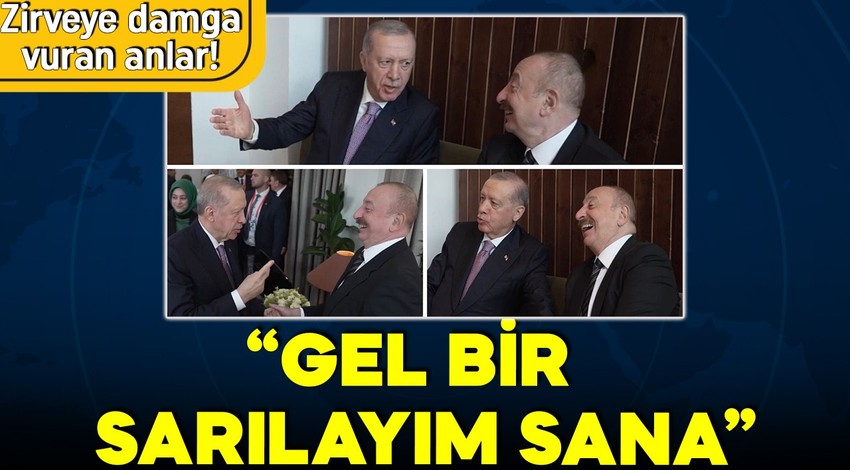 Budapeşte’de samimi anlar! Erdoğan ve Aliyev'in sohbeti gündeme damga vurdu!