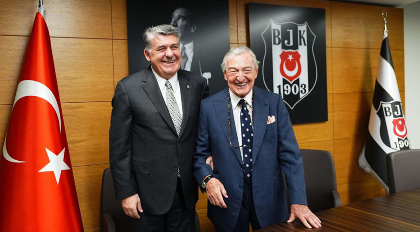 Rahmi Koç’tan Beşiktaş Başkanı Serdal Adalı’ya ziyaret