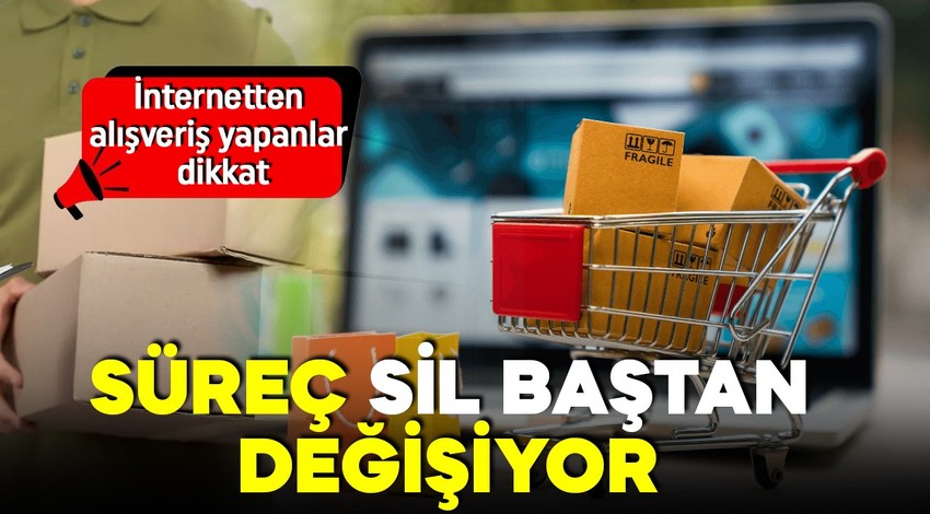 Ticaret Bakanlığı duyurdu! İnternet alışverişinde yeni dönem! İade süreci tamamen değişiyor