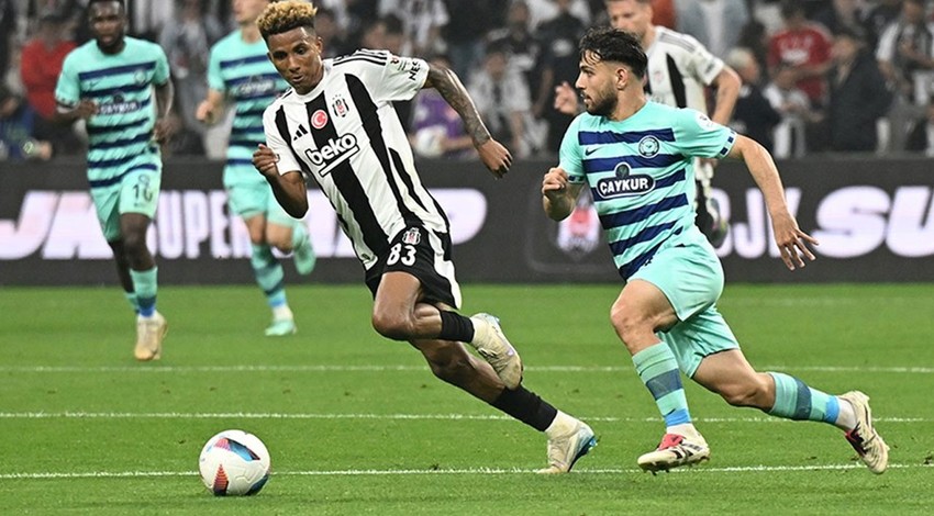 Beşiktaş Rizespor'a mağlup: Üçüncülük şansını mucizelere bıraktı