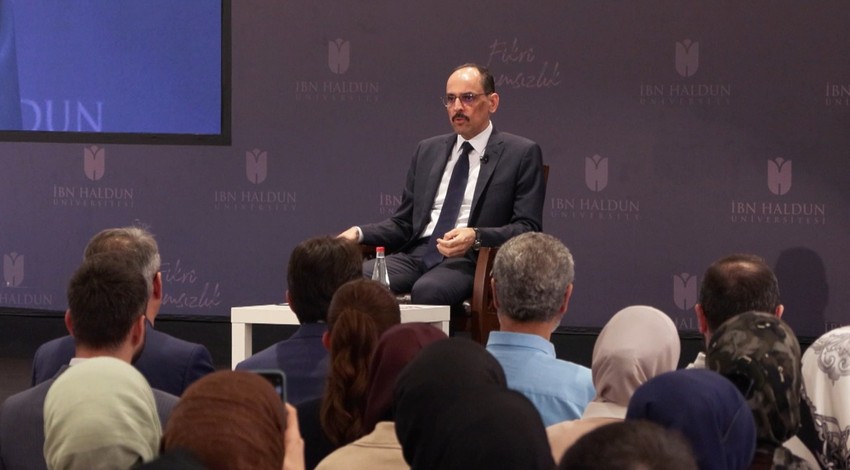 MİT Başkanı Kalın, İbn Haldun Akademi'nin kapanış dersine katıldı: Son yıllarda yapılan en büyük hamlelerden biridir