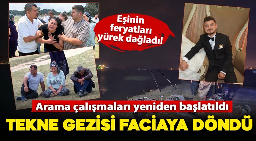 Tekne gezintisi faciaya döndü: Göle düşen genç adam hala aranıyor, ailesinin acılı bekleyişi sürüyor!