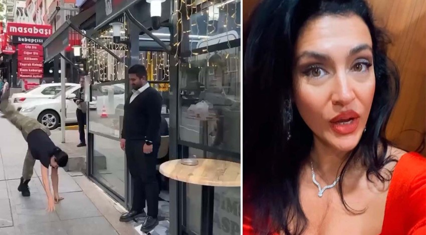 Tuğba Ekinci’yi hiç böyle görmediniz! Sokak ortasında taklalar attı! Son haliyle izleyenleri şaşkına çevirdi