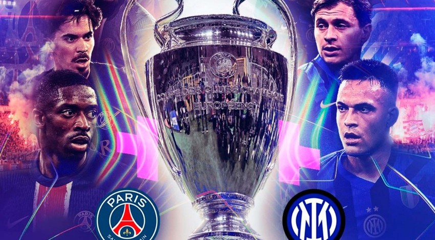 Avrupa’nın en büyüğü belli oluyor! Şampiyonlar Ligi finalinde Inter ile PSG karşılaşacak