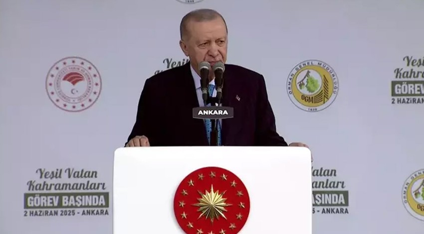 Cumhurbaşkanı Erdoğan "Yeşil Vatan Kahramanları" programında konuştu: "Bu büyük bir ihanettir"