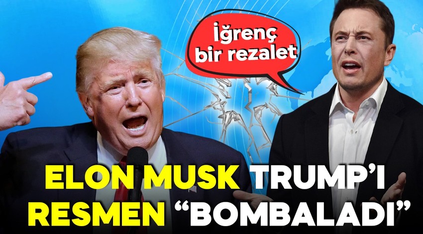 Elon Musk Trump'ı resmen bombaladı: "İğrenç bir rezalet! Buna oy verenlere yazıklar olsun"