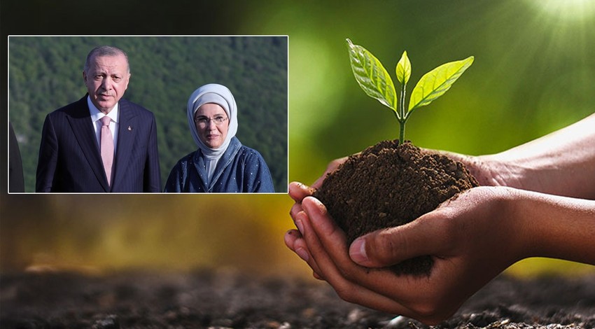 Erdoğan çiftinden Dünya Çevre Günü’nde “sorumluluk” çağrısı: “Farkında olmadan geleceği tüketiyoruz”