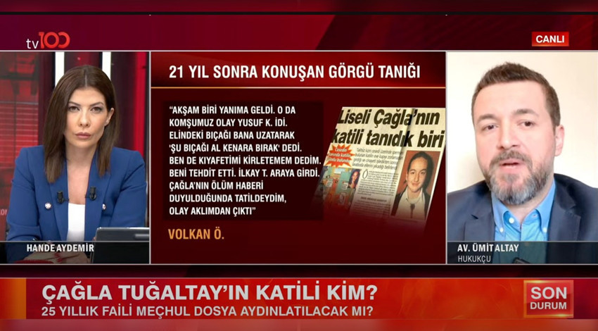 25 yıldır çözülemeyen cinayet! Çağla Tuğaltay’ın katili kim? Aile neden soruşturulmadı? İşte cinayetteki şüpheler