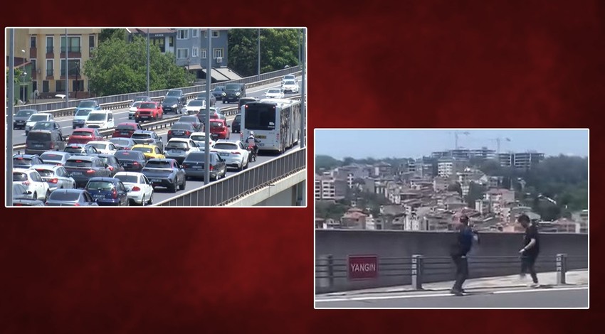 İstanbul'da hareketli saatler! Çok sayıda ekip 15 Temmuz Şehitler Köprüsü'ne intikal etti