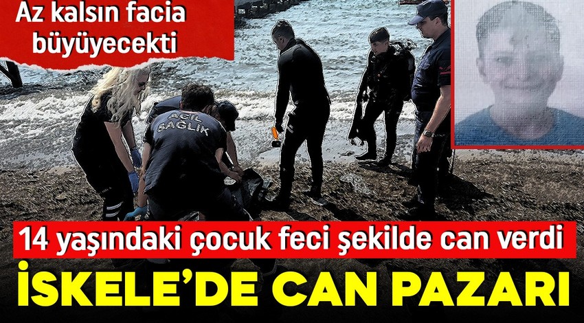 Gemlik'te can pazarı! 14 yaşındaki çocuk feci şekilde öldü! Az kalsın facia büyüyecekti!