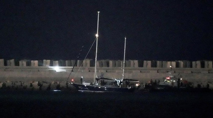 İsrail'in baskın yaptığı Madleen gemisinde son durum: Aşdod Limanı'na götürüldü