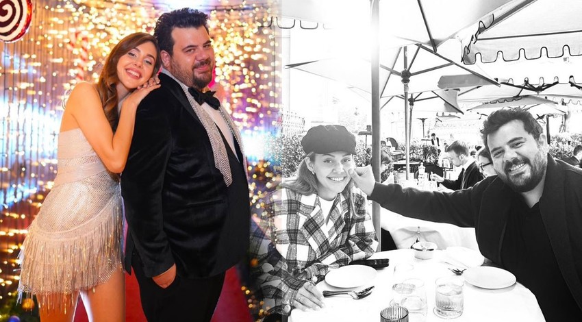 Berfu Yenenler ile Eser Yenenler'in romantik yıl dönümü kutlaması! Paris'te aşka geldiler