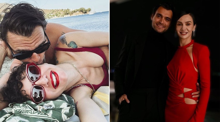 Birce Akalay ile Hakan Kurtaş'ın aşk tatili! Romantik karelerini peş peşe paylaştı
