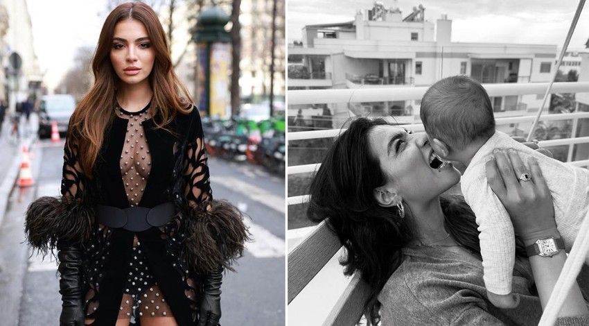 Melisa Aslı Pamuk'tan Babalar Günü sürprizi! Eşini ve oğlunu paylaştı