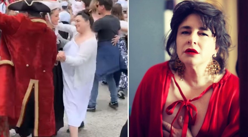 Esra Dermancıoğlu'ndan dans şov! O anları sosyal medya hesabından paylaştı