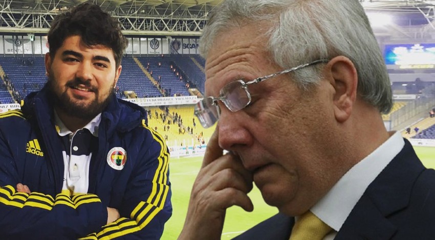 Fenerbahçe Efsane Başkanı Aziz Yıldırım'ın 100'lerce genç kongre üyesiyle buluştuğu etkinlikte genç taraftarın konuşması herkesi ağlattı