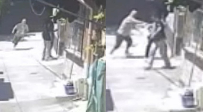 Gözünü kırpmadan yeğenini yaktı! O anlar saniye saniye kaydedildi
