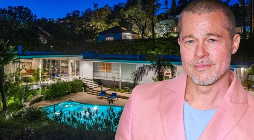 Brad Pitt'e hırsızlık şoku! Los Angeles'taki evi yağmalandı