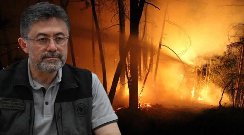 Bakan Yumaklı'dan yangınların son durumuna ilişkin açıklama: "150 yangın çıktı, 4'ü tehlikeli,16 köy boşaltıldı"