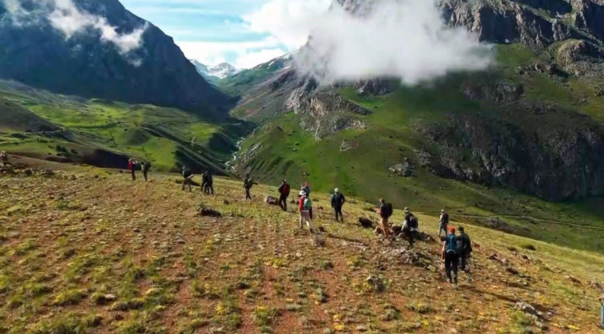 Munzur Dağları’nda dört mevsim manzarası: Doğaseverlerden 15 saatlik keşif turu