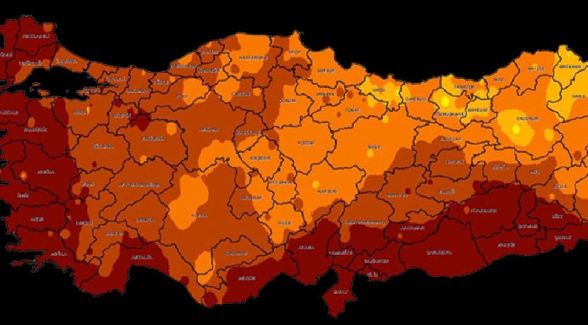 Adıyaman, Batman, Diyarbakır, Gaziantep, Kilis, Mardin, Şanlıurfa, Siirt ve Şırnak'a korkunç 8 Temmuz tarihi verildi. Tüm gücüyle gelecek
