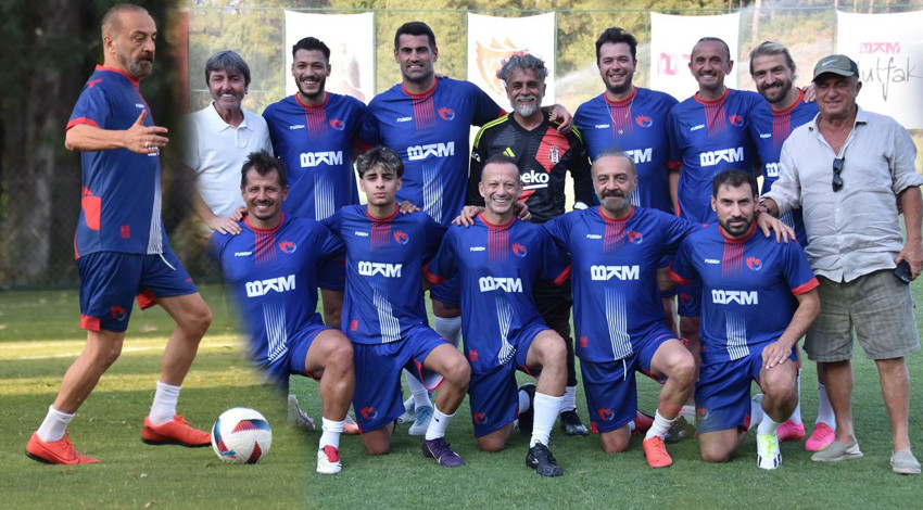 Yılmaz Erdoğan futbol sahası tesisi açtı! Ünlü isimler oraya akın etti