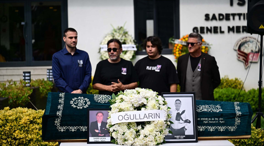 Usta spiker Sabri Ugan son yolculuğuna uğurlandı