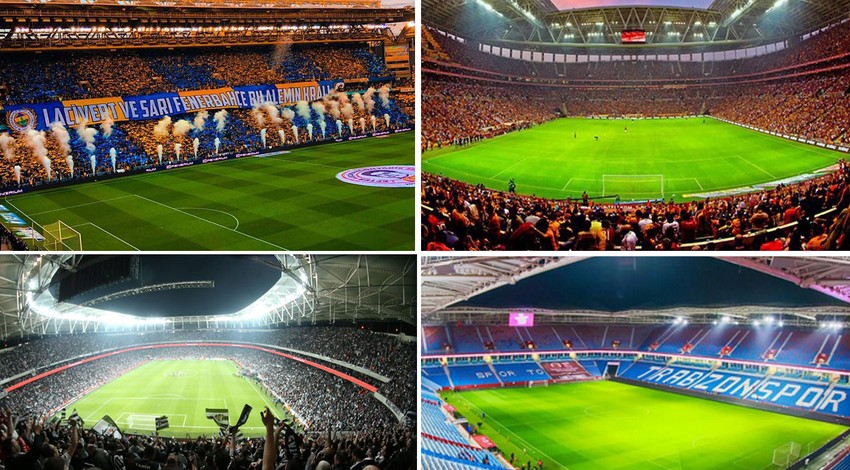 Süper Lig’in stadyum raporu! 11 farklı şehirde 17 stadyum maçlara ev sahipliği yapacak