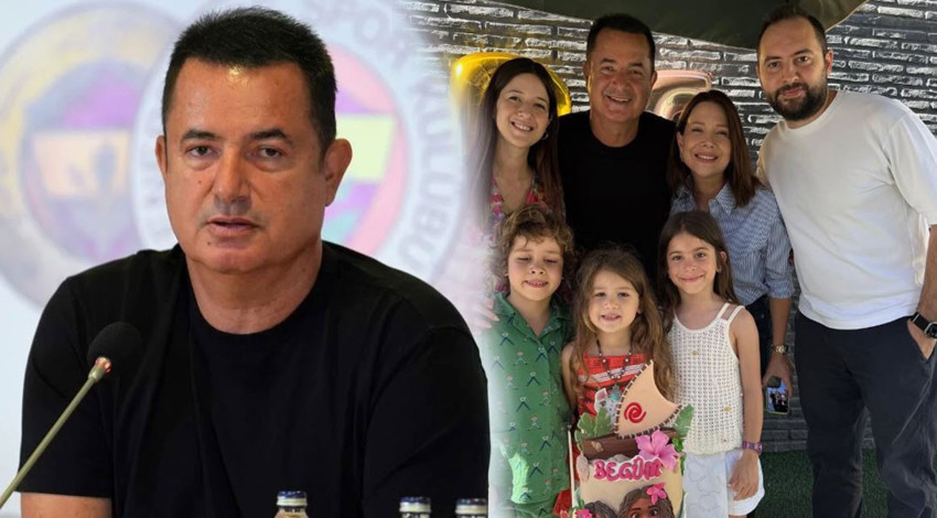 Acun Ilıcalı'nın torunu Begüm 5 yaşına girdi! Doğum gününde ailece poz geldi